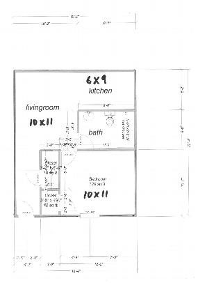 floorplan 1 bedroom 2512 Elmwood parkway Arnold Mo 63010